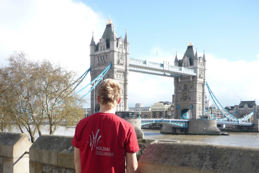 Holzbau Hellmann an der Tower Bridge